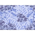 thumbnail image 1 of Ahgly Tapis Rectangulaire Lavable en Machine Intérieur Transitionnel Bleu Ciel, 4 Pieds x 6 Pieds, 1 of 7