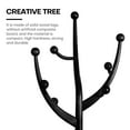 thumbnail image 4 of Foreate 71" Heavy Duty Wood Coat Rack Vintage Freestanding Large Tree Rack Stable Stand w/ 8 Branch Hooks Clothes Hanger for Corner Entryway Bedroom Office, 4 of 10