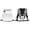 White, variant on YAHHU High Visibility White Reflective Safety Vest For Runner Bicyclists And Motorcycle Riding Breathable Construction Workwear Gear Hook Loop Fastener One Size 1 Pack 18.9 inches / 48 cm