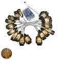 thumbnail image 2 of 20 LEDs Kerosene Light String 3m/117.9inch Outdoor String Light Retro Style Lantern Light String Decoration for Bedroom Party Outdoor, 2 of 10