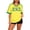 Yellow, variant on Y2K Aesthetic Soccer Jersey Tee for Women V-Neck Short Sleeve, Retro Football Fan Streetwear, Trendy Sporty Shirt for Game Day Party Casual Summer Outfit (Blue, L)