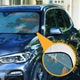 thumbnail image 3 of Yayeee Car Windshield Sun Shade Universal Fit Front Visor Protector, Capybaras Swimming, 3 of 8