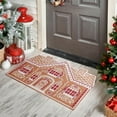 thumbnail image 6 of PRETXORVE Christmas Decorations, Christmas Ornaments, Christmas Rug Entrance Doormat Home Use Absorbent Non- Foot Mat Mat Size 15.7X23.6 inches, 6 of 6