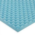 thumbnail image 4 of Furinno 2-Inch Egg Crate Gel HD Foam Mattress Topper, Soft, Full, 4 of 7