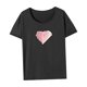 thumbnail image 4 of Camiseta para mujer, disfraz de verano, ropa deportiva suave, camiseta básica para viaje y vacaciones S, 4 of 7