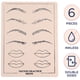 thumbnail image 3 of Práctica de la piel del tatuaje-10 Uds. Almohadillas de silicona de doble cara para la práctica del tatuaje en blanco para la piel de la práctica del Microblading Jormftte CPB-US-HPP134-4, 3 of 5