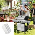 thumbnail image 3 of 2pcs Barbecue Heat Deflectors Stainless Steel Grill Parts Replacement for Weber Genesis 310 320 330, 3 of 8