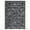 Dark Gray, variant on Garvee Runner Rug 2'x6' Modern Abstract Machine Washable Rug Soft Indoor Non-Slip Rugs for Laundry Room Kitchen, Brown