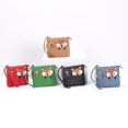 thumbnail image 4 of Coin Purse Women's Cute Mini Genuine Leather Zipper Small Purse Ultra-thin Creative Cartoon Coin Bag Keychain, 4 of 6