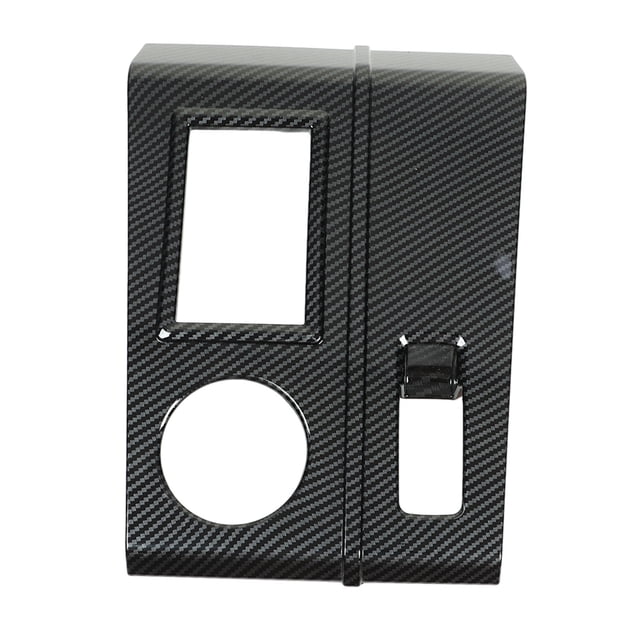 Cubierta del marco del Panel de la caja de cambios, reemplazo de la cubierta del Panel de cambio de marchas de fibra de carbono para Mitsubishi Outlander 2023