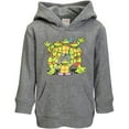 thumbnail image 2 of Teenage Mutant Ninja Turtles TMNT Donatello Raphael Leonardo Little Boys Fleece Pullover Hoodie Toddler to Big Kid, 2 of 5