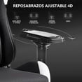 thumbnail image 4 of Silla Gamer Profesional Dowinx con Pocket Coil, Brazos 4D y ReposapiŽs Retr‡ctil Ð Modelo LS-666804-4D, 4 of 10