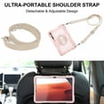 thumbnail image 4 of Dteck Case for Samsung Galaxy Tab S10 FE+ 13.1 inch (Model SM-X620/X626) 2025, Heavy Duty Rotating Stand Rugged Silicone Case Shockproof PC Cover with Adjustable Hand/Shoulder Strap,Rosegold, 4 of 7