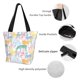 thumbnail image 4 of Disketp Zebra Colourful for Women’s Casual Shoulder Tote Bag Cross-body Handbags for Shopping, Travel and Daily Use, 4 of 6