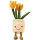 thumbnail image 1 of Juguetes de plantas de peluche para niños, juguete de peluche suave con forma de flor, muñeco de tulipán de simulación, almohada de peluche con plantas suculentas para decoración de interiores, 1 of 8