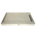 thumbnail image 1 of Tile Redi WF3660R-PVC Shower Pan with Right Drain- Single Curb Shower Base, 2" PVC Drain, and Grate Included, 60" Width x 36" Depth, 1 of 4