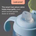 thumbnail image 4 of Sippy Cup Tommee Tippee Transition, 150 ml, 4 meses o más, color azul, paquete de 2, 4 of 6