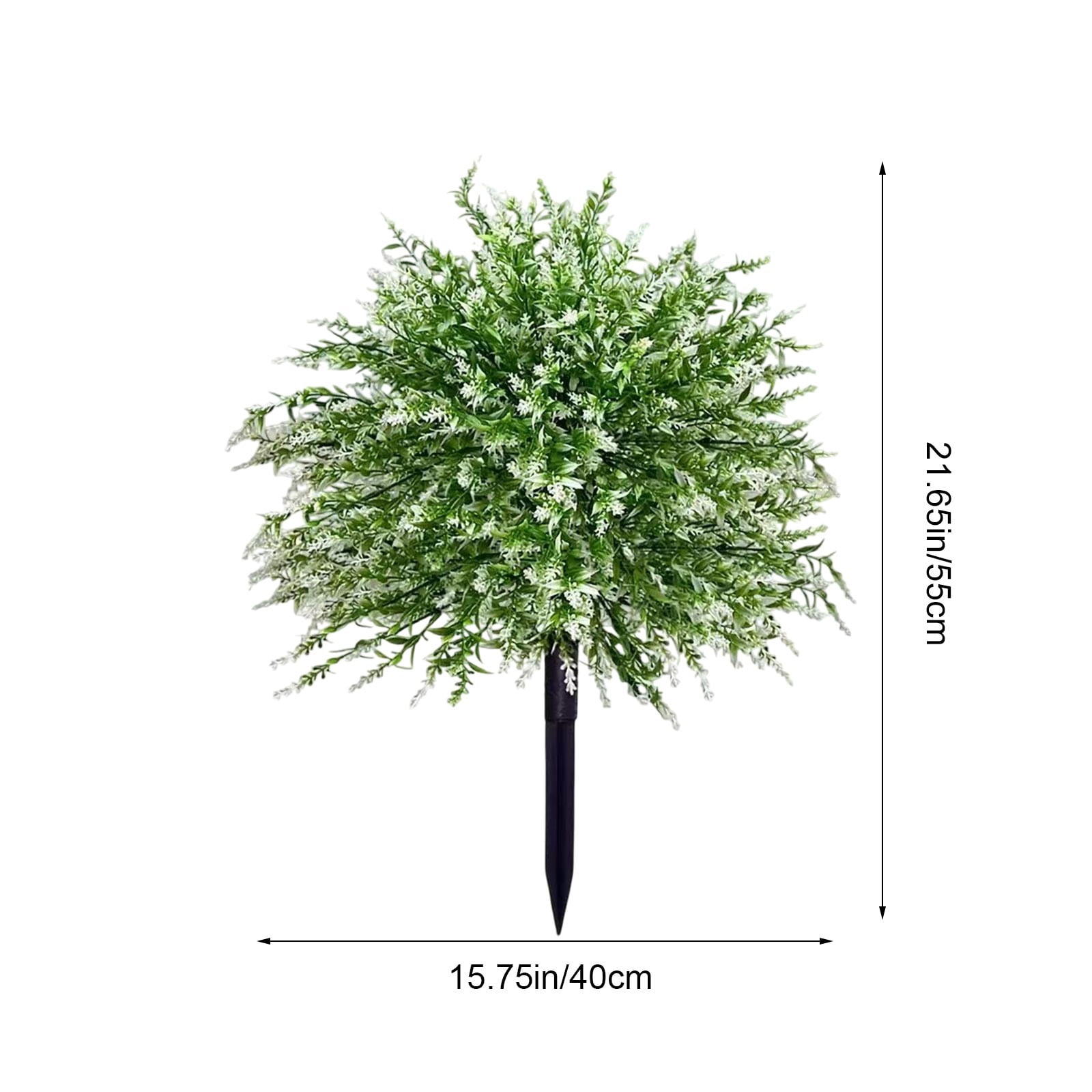 TTJ Outdoor Artificial Flower Bundles Fake Plants Silk Realistic Outdoor Decor Faux Floral Arrangements For Porch Garden Patio Window Box Durable Weatherproof