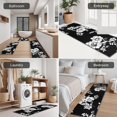 thumbnail image 5 of Pioneer Flower Floral Print Pattern Kitchen Rugs Sets Of 3,Kitchen Runner Rugs Non Skid Washable,Decorative Kitchen Floor Mats for Kitchen,Sink,Laundry,17"x30"+ 17"x47" + 17"x59", 5 of 6