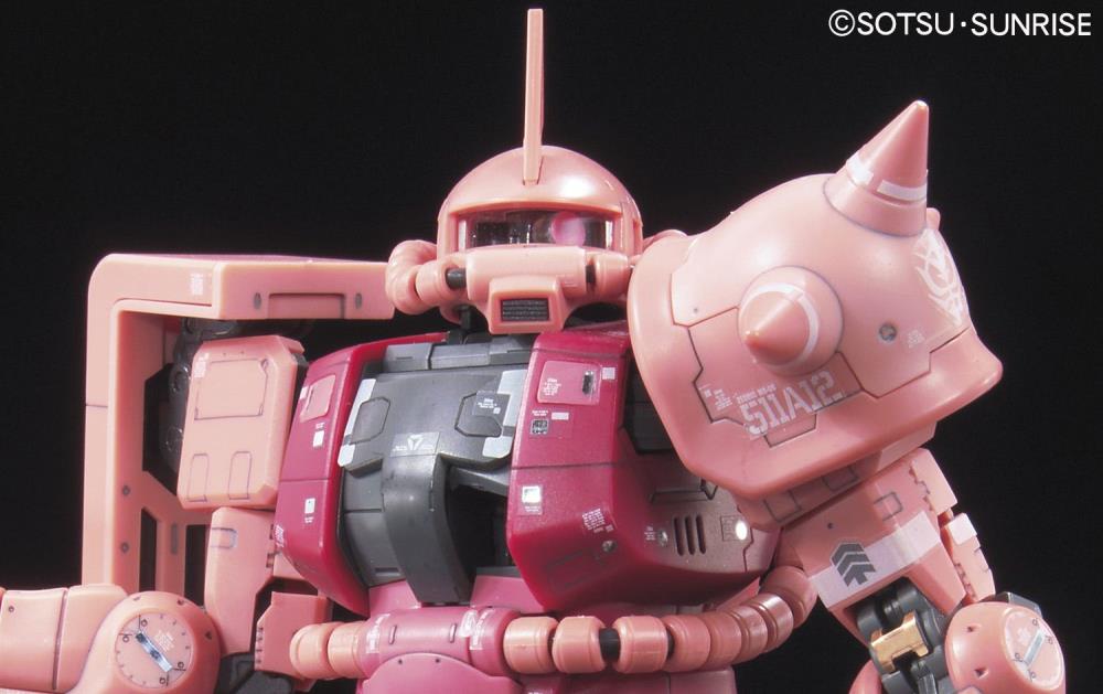 Bandai Gundam HGUC MS-06S Char's Zaku II HG 1/144 Model Kit