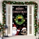 thumbnail image 2 of Decoración navideña para puertas, cubierta para puertas, tela para colgar, fondo para decorar fiestas navideñas, 2 of 5