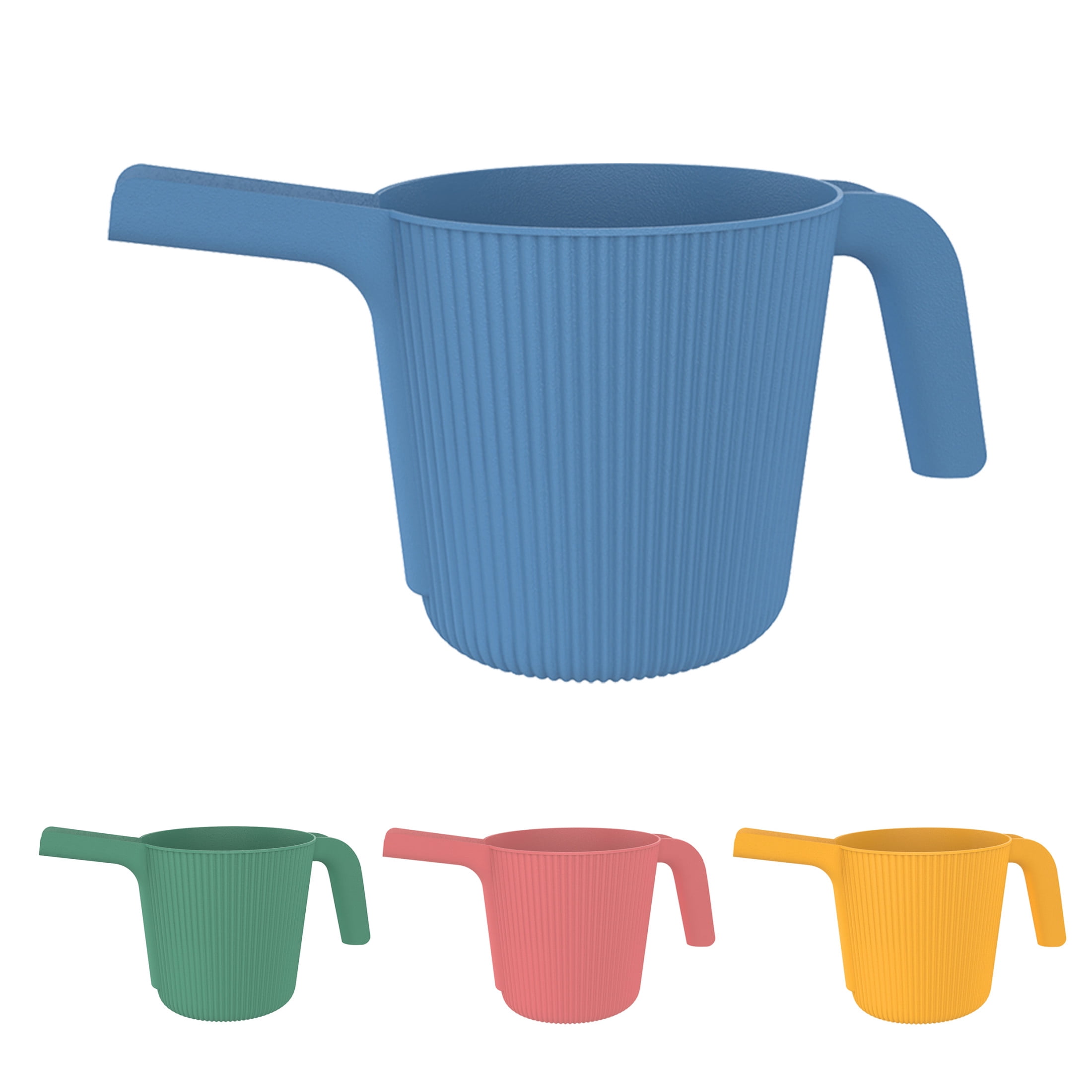 Expert Gardener 0.5 gal. Resin Watering Can, Blue Paradise