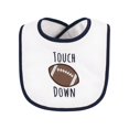 thumbnail image 6 of Hudson Baby Machine Washable and Absorbent Cotton Baby Bib, Football, 6 of 12