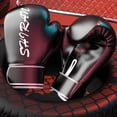 thumbnail image 2 of kurtrusly Gants d'Entraînement de Boxe Sac de Frappe 8oz Noir, 2 of 9