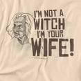 thumbnail image 2 of Princess Bride T-Shirt Not A Witch Unisex Graphic Tee For Men & Women, 2 of 7
