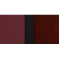 thumbnail image 7 of BizChair Black 4 Square Back Metal Restaurant Chair - Mahogany Wood Back, Burgundy Vinyl Seat, 7 of 7