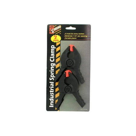 

Bulk Buys MA008-96 Black Orange Industrial Spring Clamps with Plastic Materials - Pack of 96