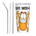 thumbnail image 1 of Garfield Movie Tumbler Vacuum Insulated Water Bottle Stainless Steel Insulated Coffee Travel Mug For Women men 20oz, 1 of 8