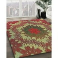 thumbnail image 2 of Ahgly Company Indoor Rectangle Patterned Copper Green Novelty Area Rugs, 5' x 8', 2 of 6