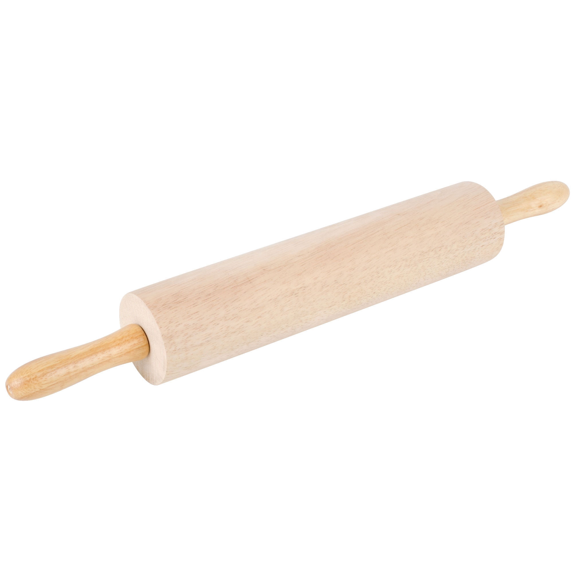 18 inches x 3-1/2 inches Commercial Hardwood Rolling Pin Professional Grade 