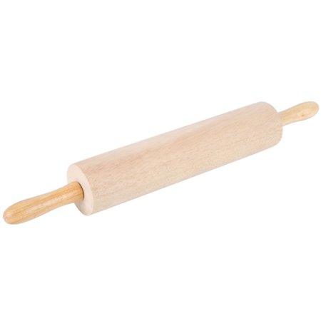 

Rolling Pin With Handle 18 3 1/4 Dia. Wooden 6 packs