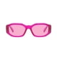 thumbnail image 2 of Gafas de sol Versace, marco fucsia transparente, marco fucsia, 53 mm, 2 of 3