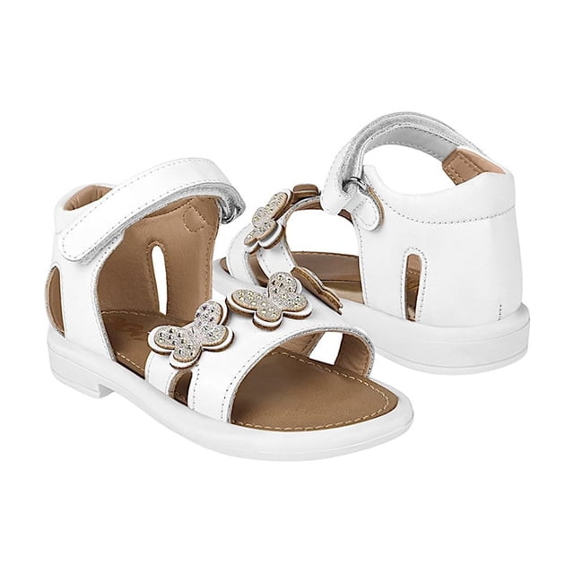 HUARACHES STYLO NIÑA 265173 SIMIPIEL BLANCO 13-14