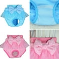 thumbnail image 6 of Summark Breathable bowknot physiological pants for pet dogs, for female and male dogs, washable and reusable diapers, physiological pants for dogs during physiological period, 6 of 6