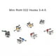 thumbnail image 4 of 10 paquetes de brackets dentales de metal para ortodoncia, mini brackets Roth 022, ganchos 3-4-5, 4 of 13