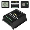 thumbnail image 3 of DEEPCRAFF Smarter Charge Controller Solar Charge Controller Black Plastic Battery Regulation 1Set, 3 of 6
