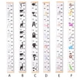 thumbnail image 4 of Tabla de crecimiento del bebé para entregar la regla Decoración de la pared para niños Calcomanías de altura extraíbles impermeables para medir Advancent JJ23916-01, 4 of 6
