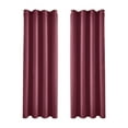 thumbnail image 2 of EGNMCR Home Decor, Room Decor Curtains Curtain Panel Pair 39 Inch W X 78 Inch L Curtain Set Stacking Elegant Curtains For Bedroom Curtains Round Hole Curtains Polyester Solid Color Curtain Fabrics, 2 of 6