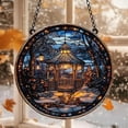 thumbnail image 2 of Stars Hollow Glass Suncatcher Ornament, Retro Style Luke's Diner Coffee Window Hanging, Stars Hollow Christmas Gift,Gilmore Girls Fan Gift, 2 of 3