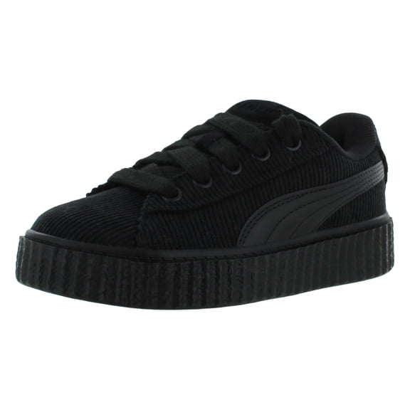 Puma Creeper Phatty Corduroy PS Boys Shoes Size 2, Color: Black