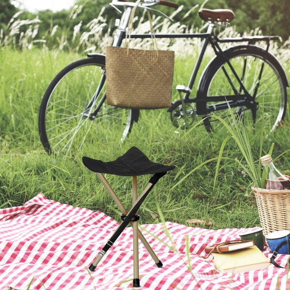 BESTYASH Portable Folding Canvas Cloth for Tripod Stool Lightweight Outdoor Camping Seat