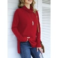 thumbnail image 2 of Anygrew Women Pullover Sweater Long Sleeve Casual Sweaters for Women Turtleneck Knit Jumper, 2 of 6