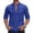 76#Dark Blue, variant on Mens Renaissance Shirt Medieval Pirate Viking Halloween Costume Gothic Steampunk Retro Long Sleeve Lace Up Shirts