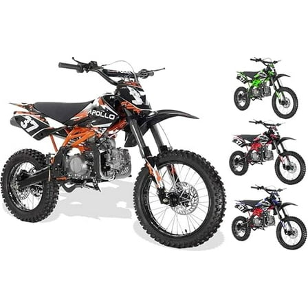 APOLLO AGB-37CRF-2 / DB37 Gasoline 125cc Dirt Bike for 16 Years 