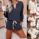thumbnail image 2 of Women's Long Sleeve Pajama Set Loungewear, 2 of 5
