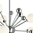 thumbnail image 6 of CWI Lighting Element 11 Light Contemporary Metal Chandelier in Nickel, 6 of 7